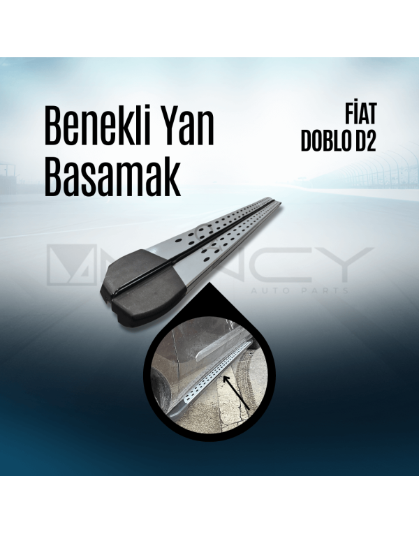 Benekli Yan Basamak Fiat Doblo D2 2005-2010