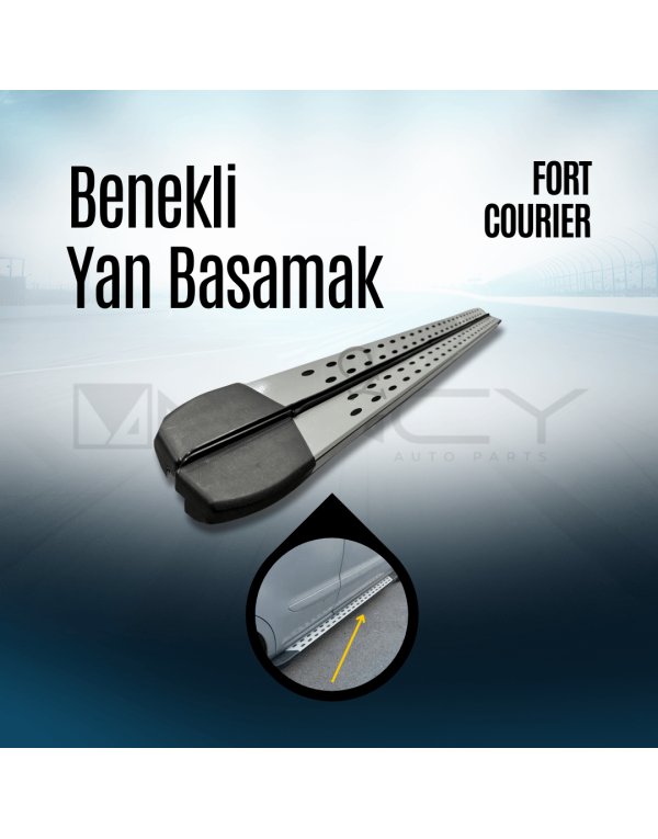 Benekli Yan Basamak Ford Courier