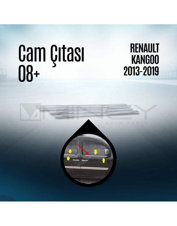 Cam Çıtası 08+ Renault Kangoo 2007-2013