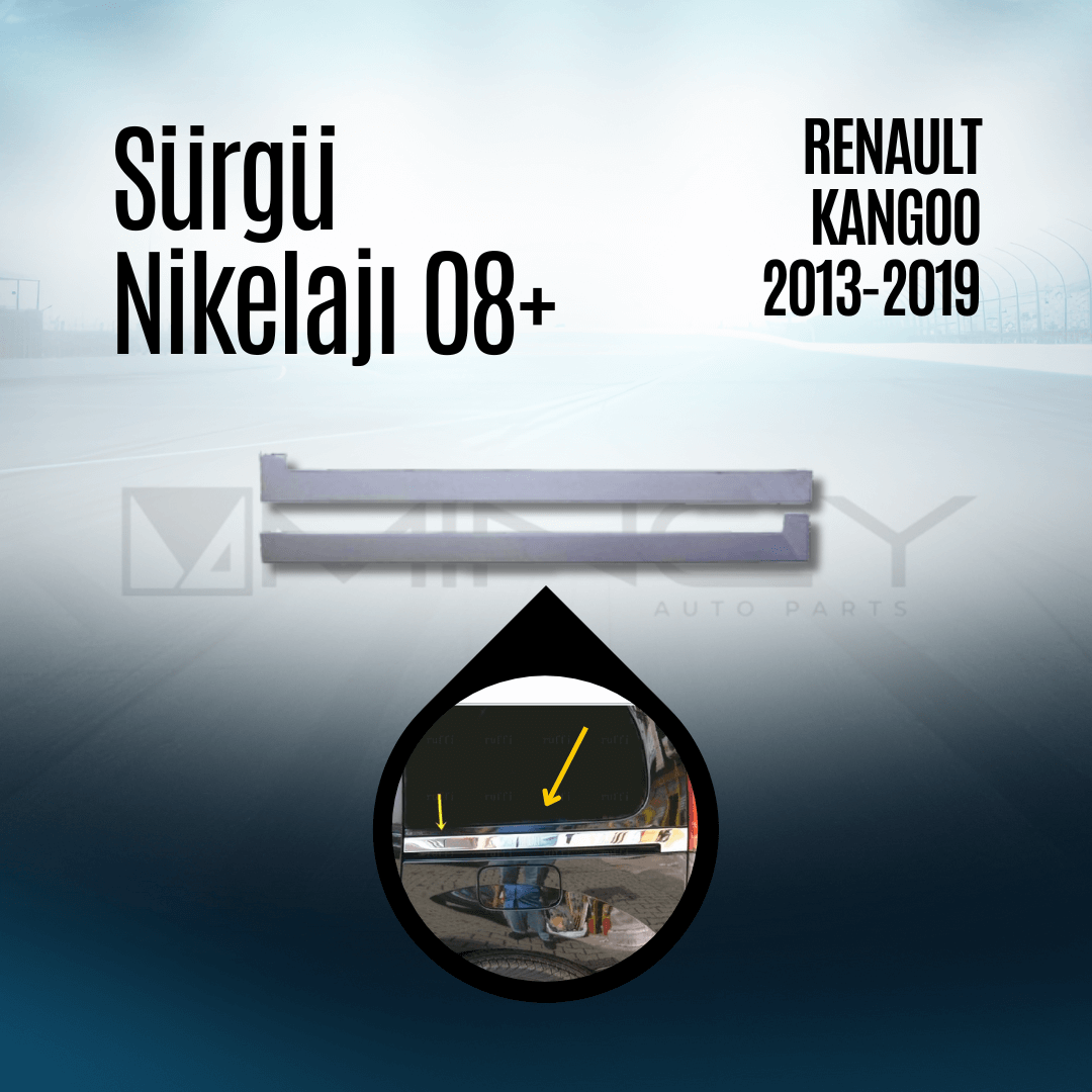 Ayna Nikelajı Renault Kangoo 1998-2007