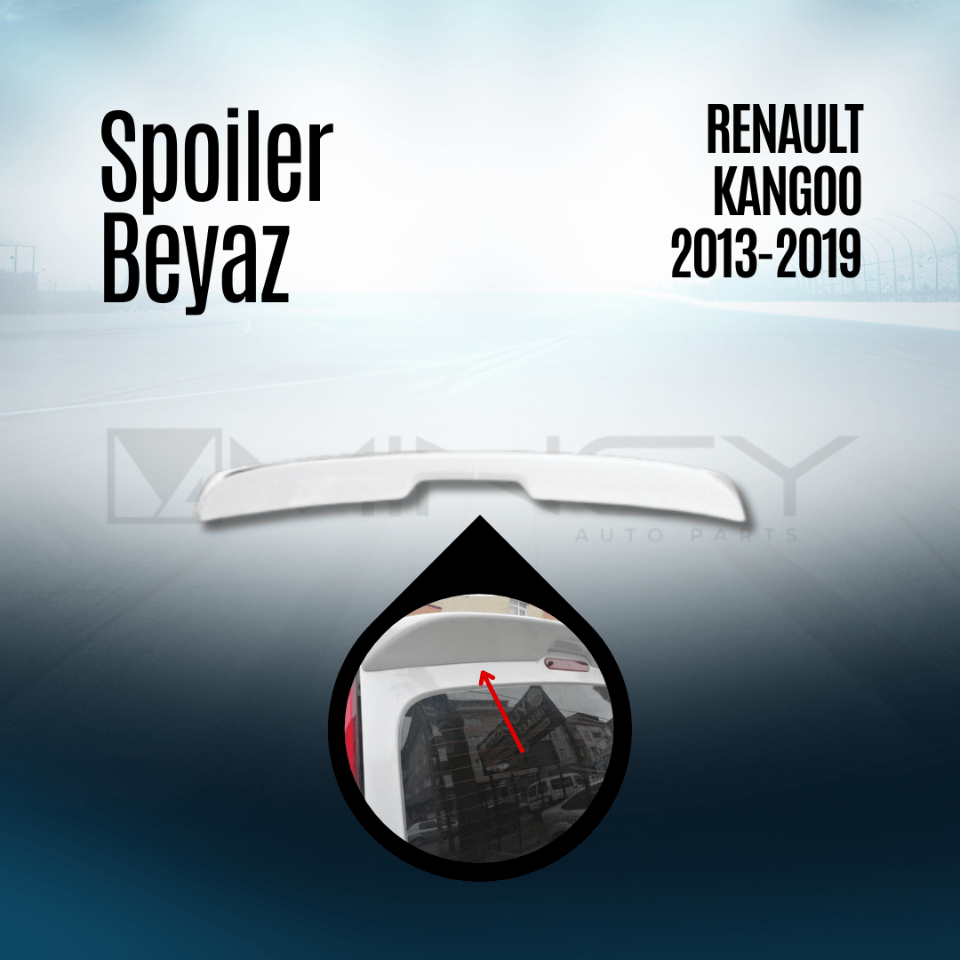 Spoiler Beyaz Renault Kangoo 2007-2013