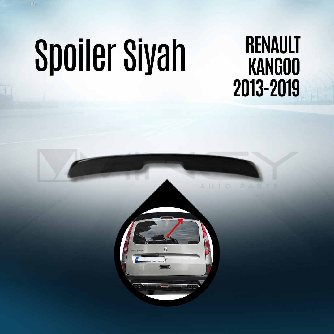 Spoiler Siyah Renault Kangoo 2007-2013