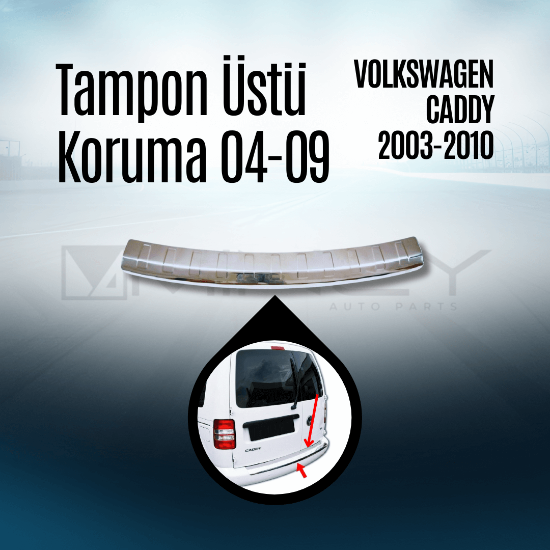 TamponÜstü Koruma 04-09 Volkswagen Caddy 2003-2010