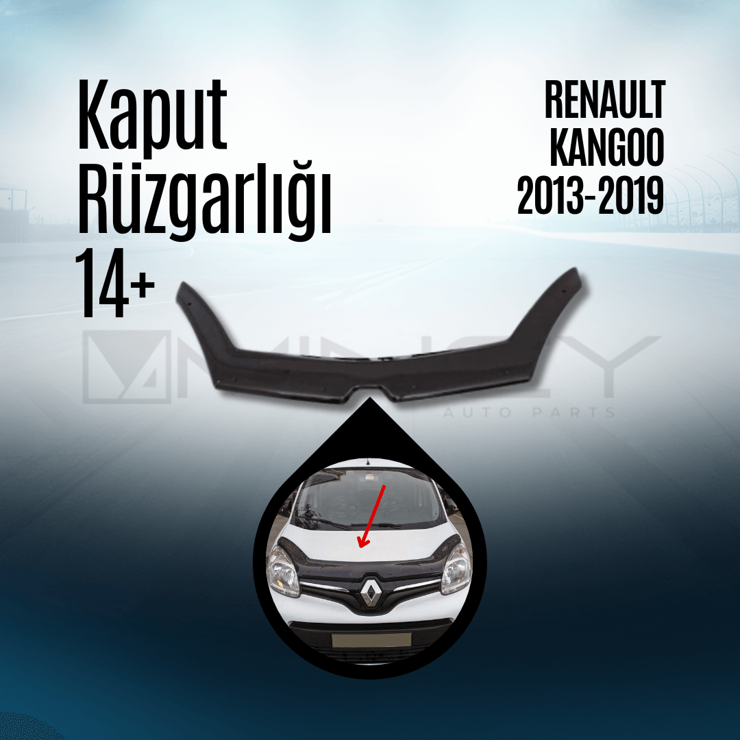 Kaput Rüzgarlığı 03-08 Renault Kangoo 1998-2007